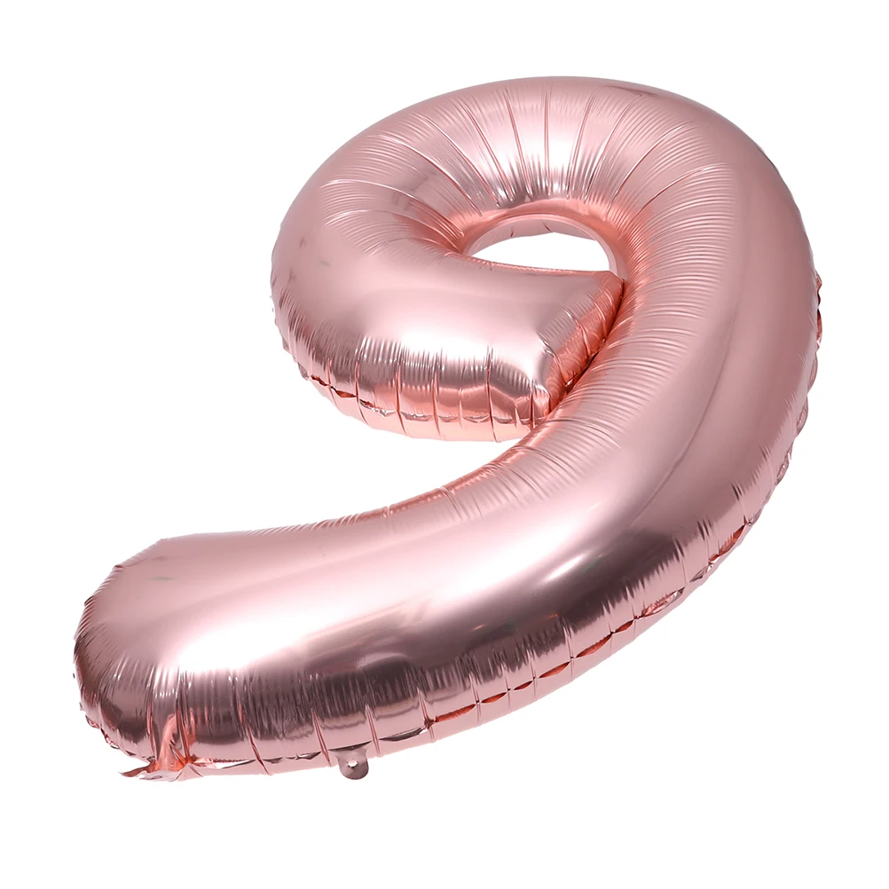 

40 Inch Number Balloon Adult Birthday Balloons Class Party Geburtstagsballon Folienluftballon Happy Ballons Decorate