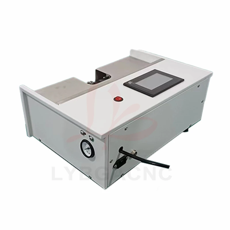 Automatic Pneumatic Wire Cable Bending Machine Touch Screen Control Press Brake Bender Sheep Horn Punching  Device For Circular