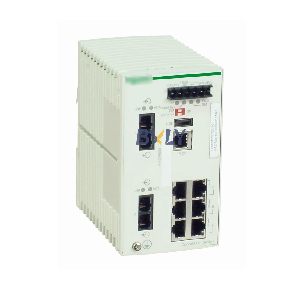 New TCSESM083F2CU0 Modicon TCP/IP Ethernet Switch Module PLC