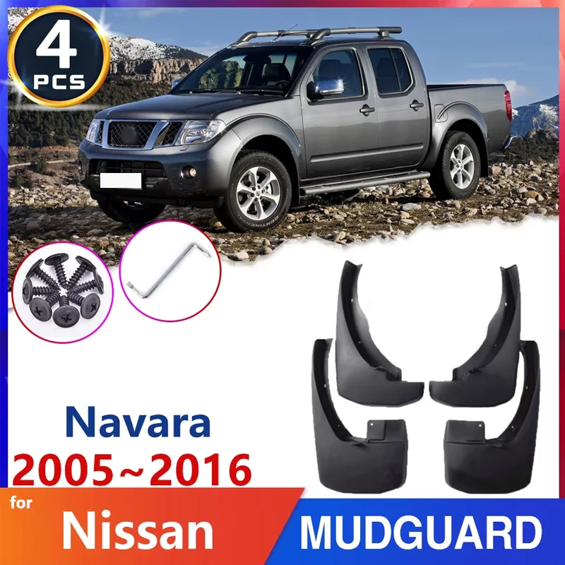 

Автомобильный брызговик, крыло для Nissan Navara Frontier Brute D40 2005-2016 2006 2007 MK1, брызговик, автоаксессуары, наклейки