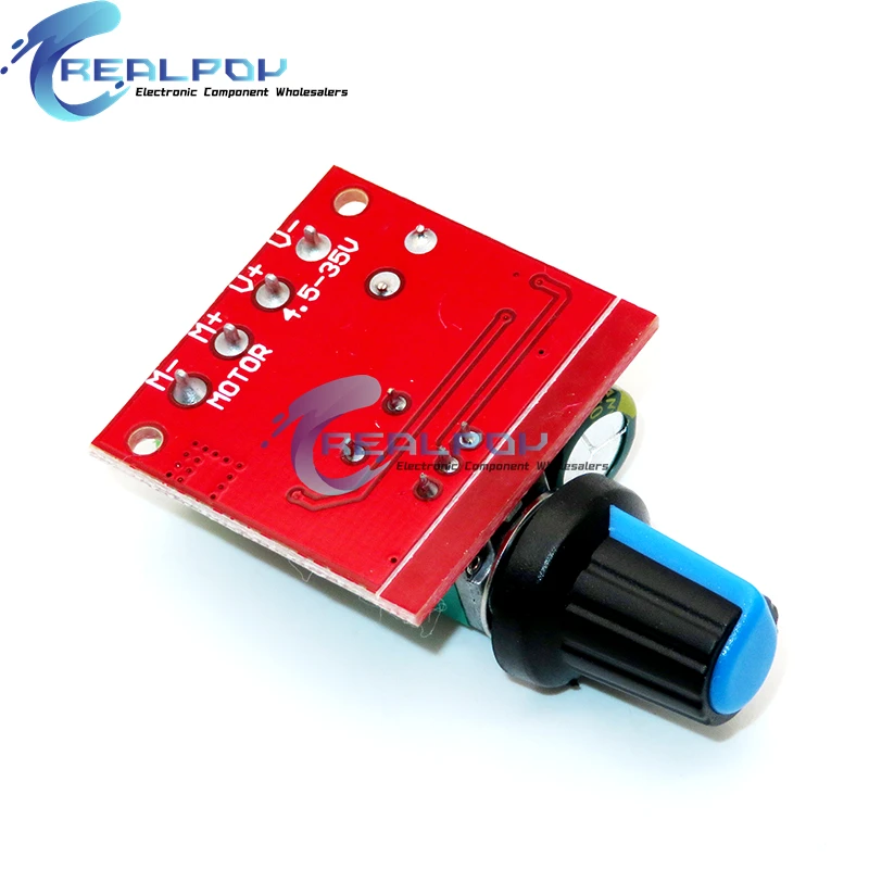 5A 90W PWM 12V DC Motor Speed Controller Module DC-DC 4.5V-35V Adjustable Speed Regulator Control Governor Switch 24V