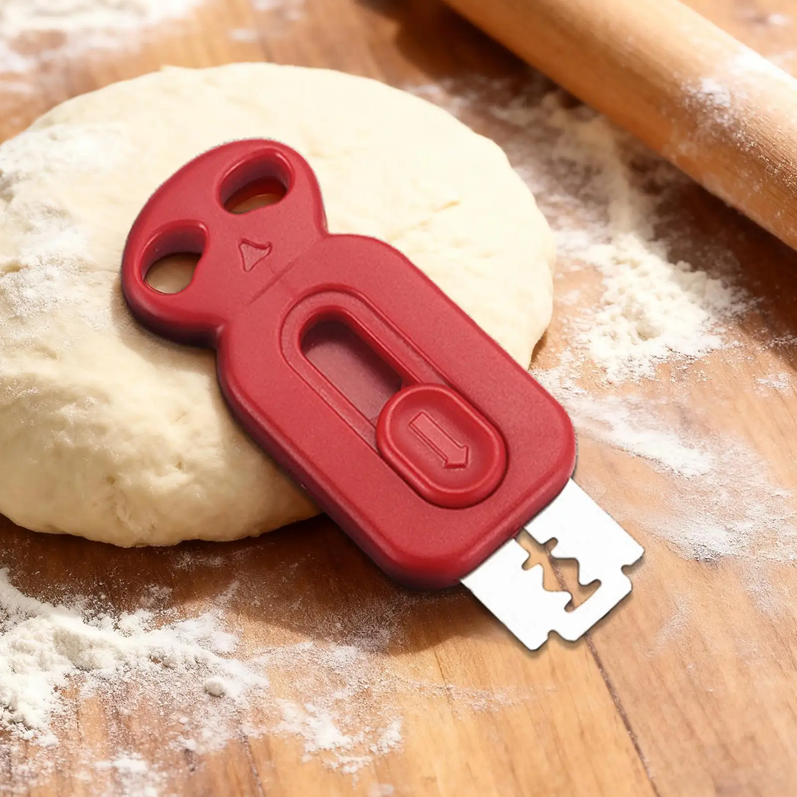 Bread Razor For Scoring Reusable Professional Ergonomic Dough Scorer Dough Scoring Bread Lame for Festival Home Party Kitchen - view 4