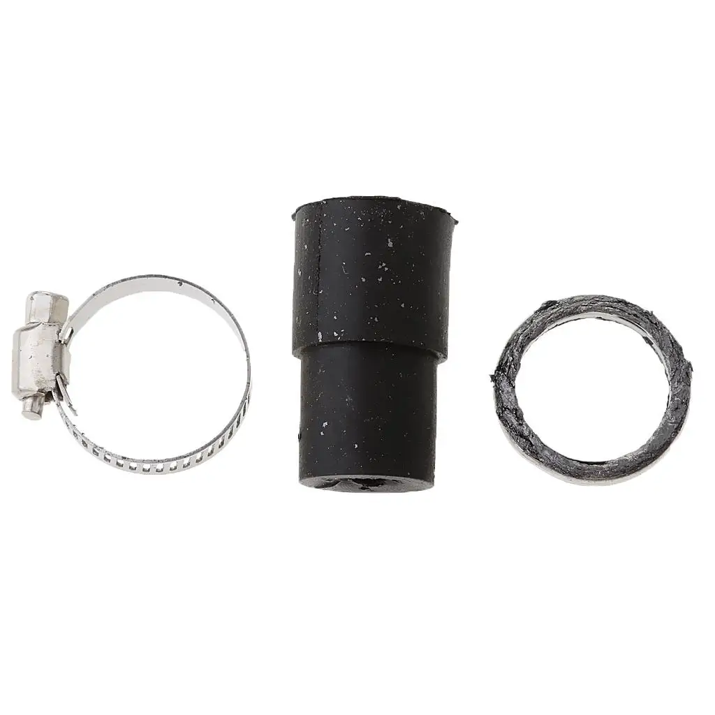 Kit de joint de tuyau de silencieux en caoutchouc et de pince d'étanchéité, systèmes consultés, Yamaha PeeWee50, PW 50