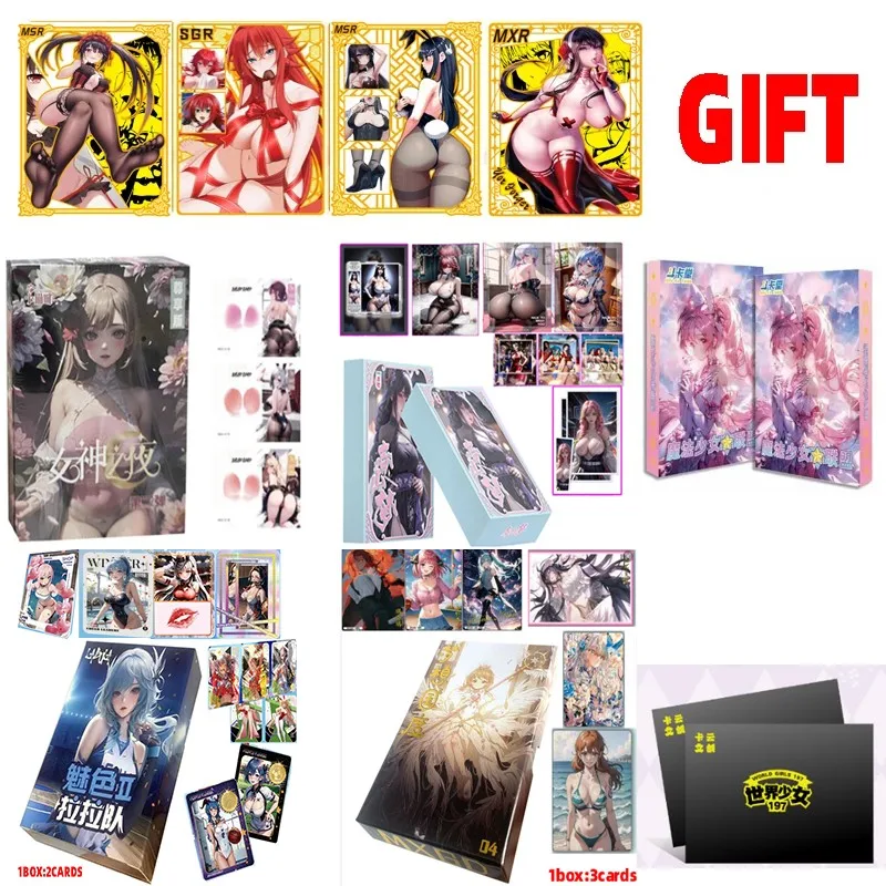 Goddess Story Cards, Night Of The Goddess 2 TCG Swimsuit, Bikini Feast Booster Box, Game Card Toys, Hobbies Gift, 2023