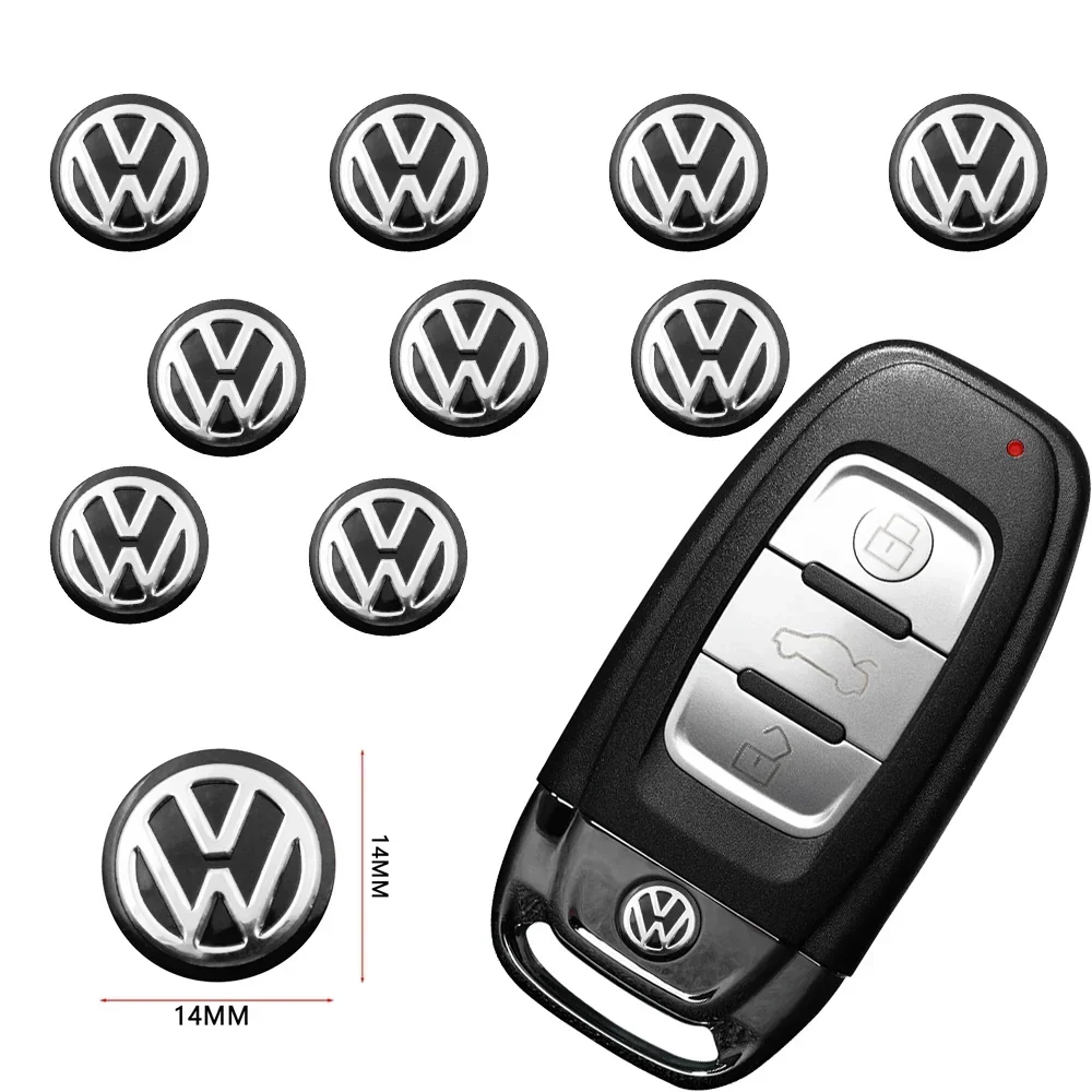 

10 шт. черных 3D-наклеек с логотипом GTI для ключей-пультов VW Jetta Golf Beetle CC EOS R32 MK4 Golf 4 Motion MTM
