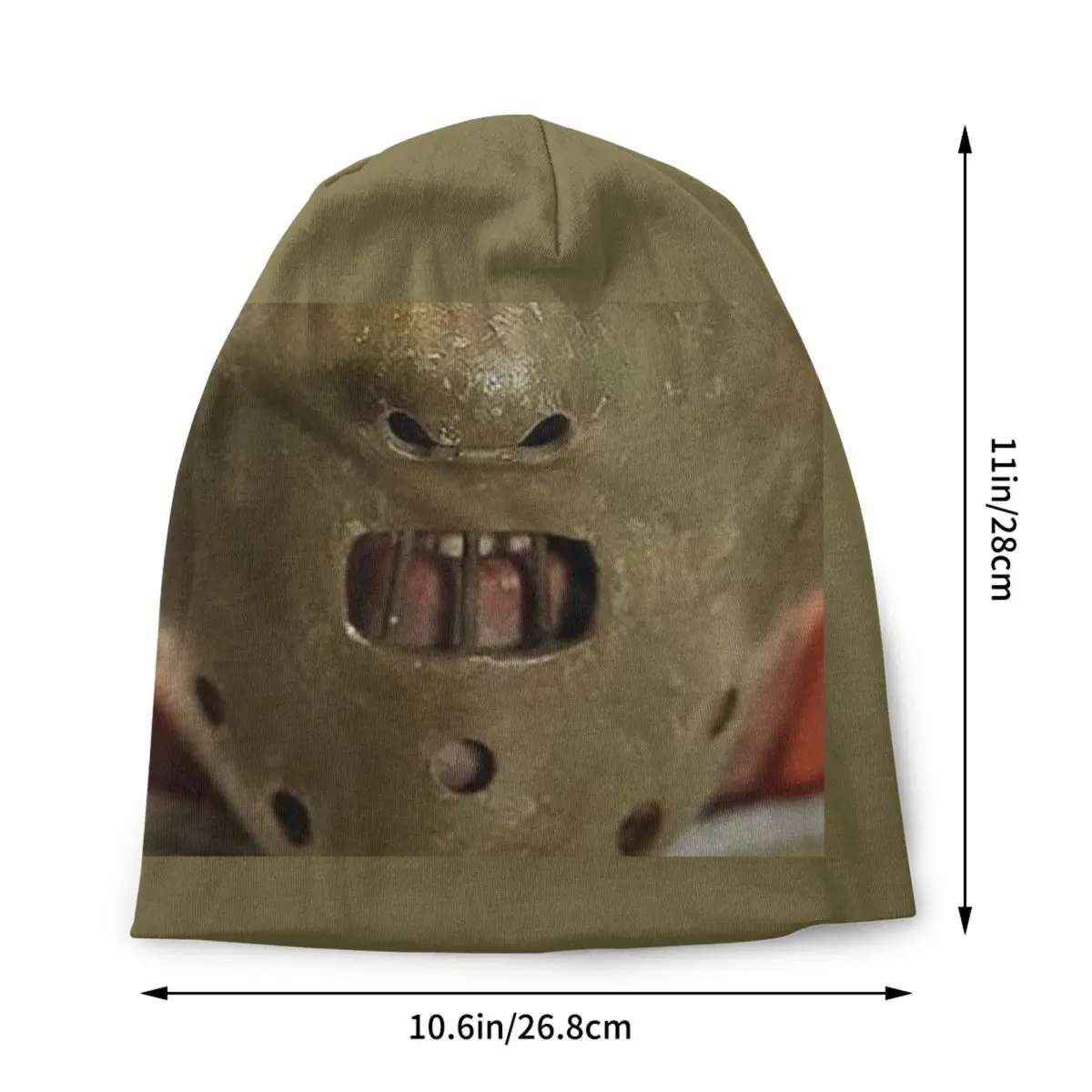 Benutzerdefinierte Hannibal Lecter Motorhaube Mütze Strickmützen Männer Frauen Mode Unisex Das Schweigen der Lämmer Warme Winter Skullies Beanies Caps