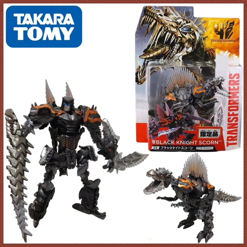 

In Stock Takara Tomy Transformers Movie 4 Limited Edition AOE Dark Knight Contempt Action Robot Collectible Figures Model Gifts