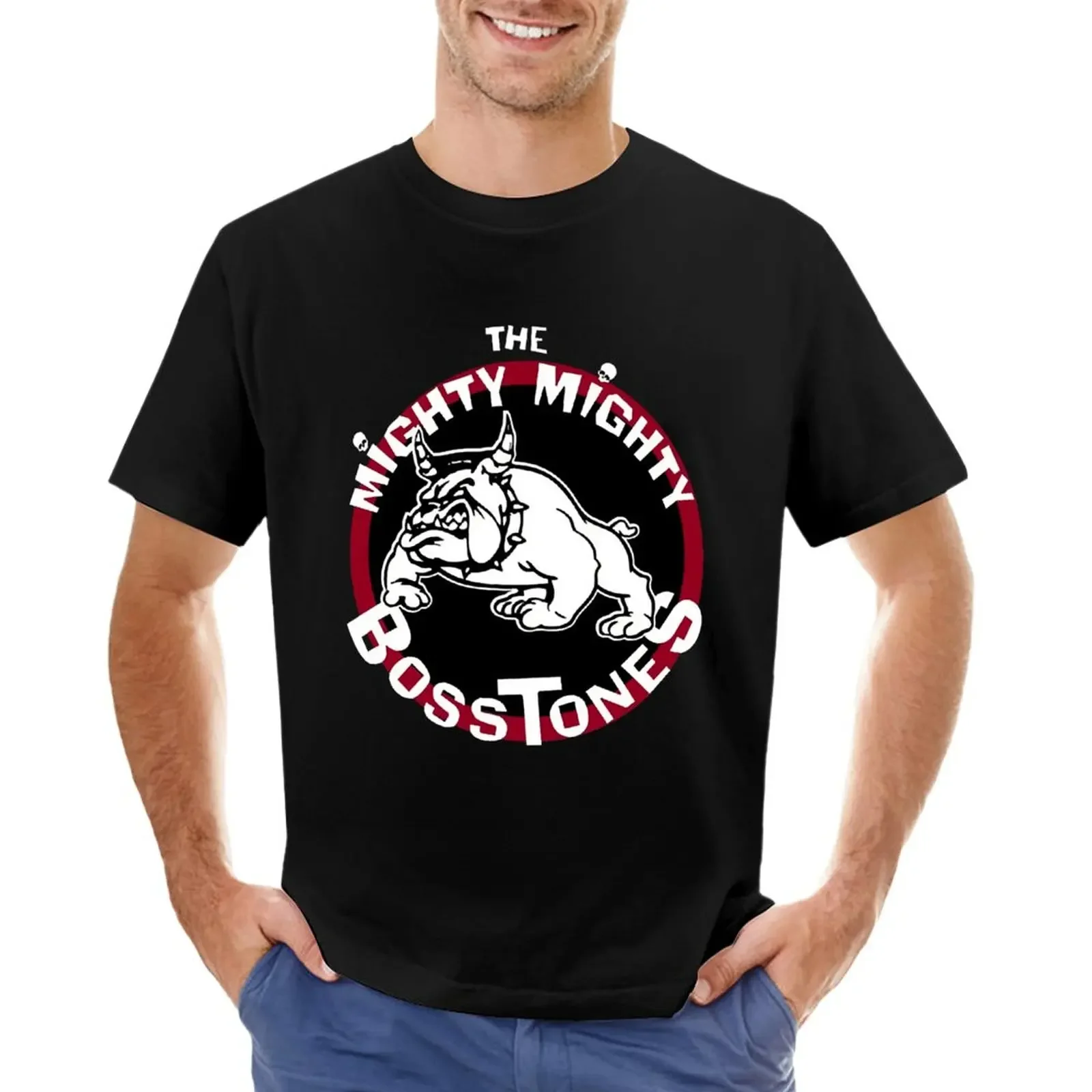 

Funny Gifts The Mighty Bosstonescute Womens T-Shirt new edition cute tops sublime aesthetic clothes slim fit t shirts for men