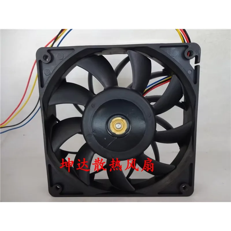 AVC DBTA1225B8S P006 DC 48V 0.5A 120x120x25mm Ventilador de refrigeración de servidor de 4 cables