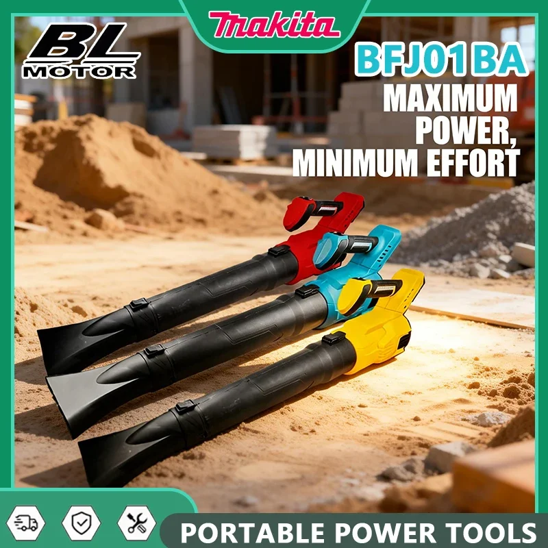 

Makita Cordless Electric Air Blower Handheld Efficient Leaf Snow Dust Blowing Cleaning Power Tool For DEWALT 18V Battery