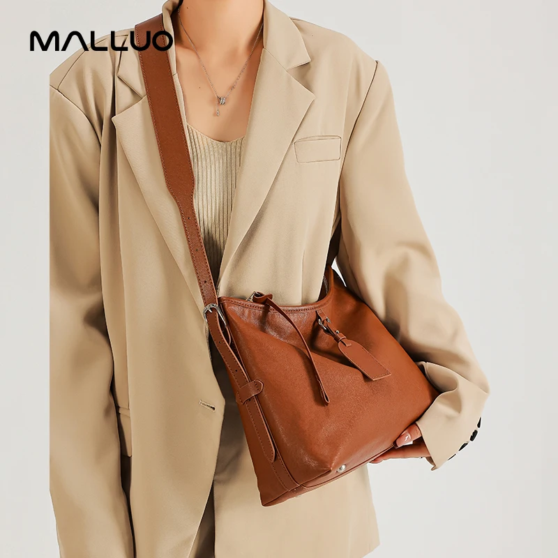 

Ladies Soft Cowhide Retro Fashion Handbag Women's Retro Cow Real Leather Shoulder Bags Girl Designer Luxury Crossbody Bag Feamle