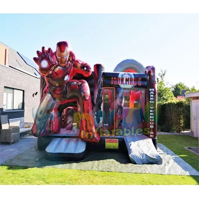 Commercial bouncy castles wholesale high quality inflatable jumping castle bouncy castle with slide for party rental business