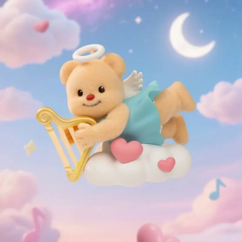 أصيلة Plzdot Butterbear سلسلة الحياة الملونة صندوق أعمى توافدوا الدب عمل الشكل لطيف المرأة هدية تحصيل دمية ديكور #5