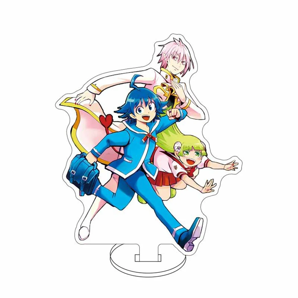 15CM Anime Welcome to Demon School! Iruma-kun Acrylic Stand Model Cosplay Charm Characters Ornament Accessories Christmas Gifts
