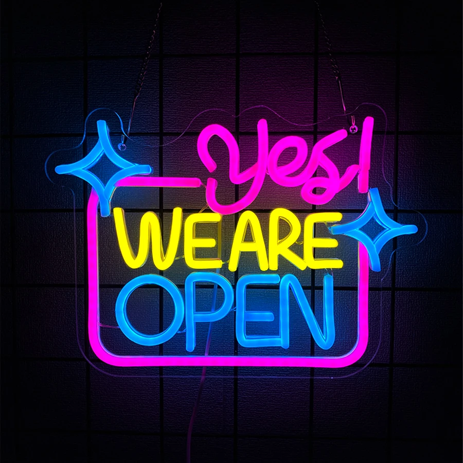 24 Open Hours Led Neon Sign, U - Decor Lighting Opening Hours ulasan dan harga