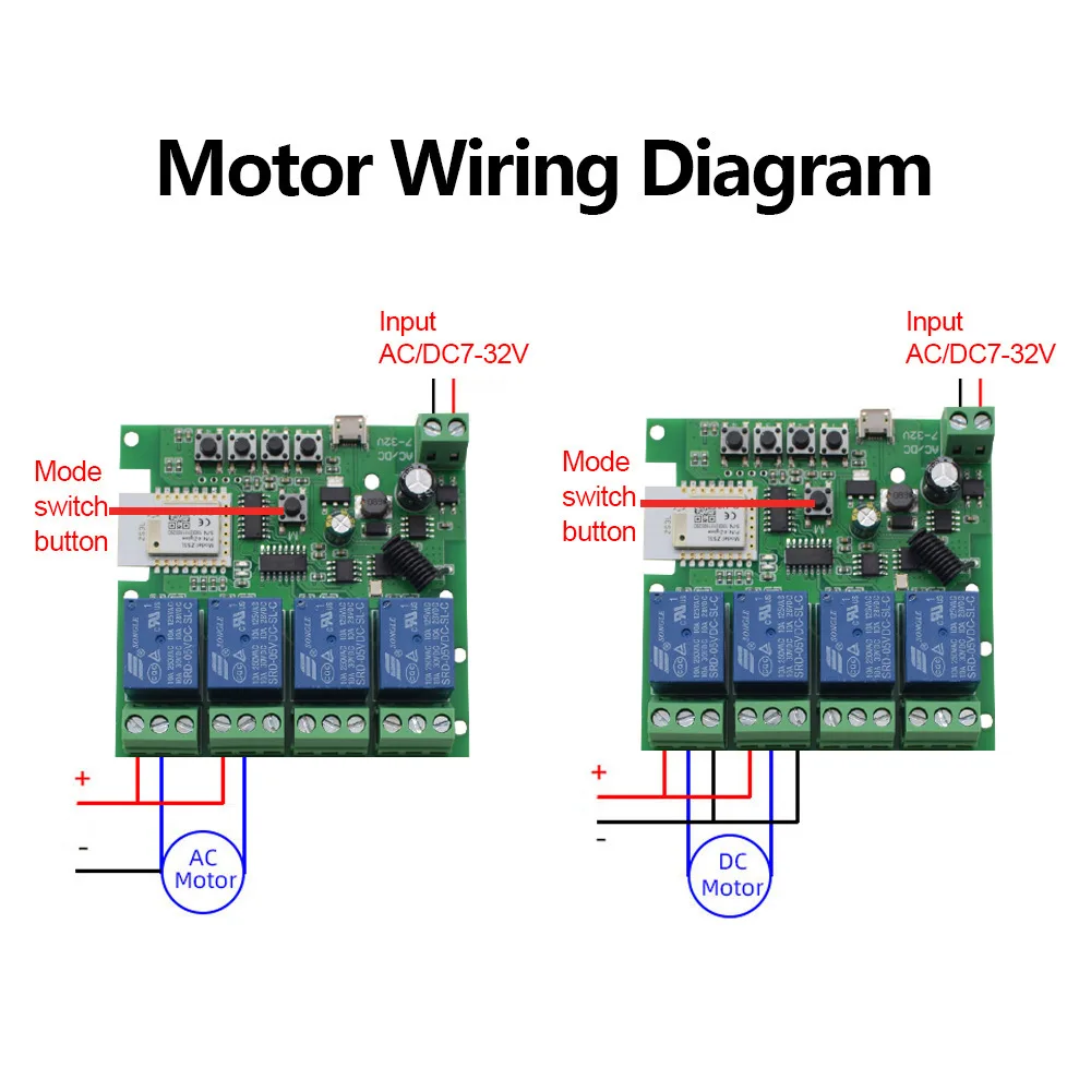 Tuya Ewelink WiFi Relay Switch Module Smart Remote Access Control Timer Wireless Home Automation Hardware Device