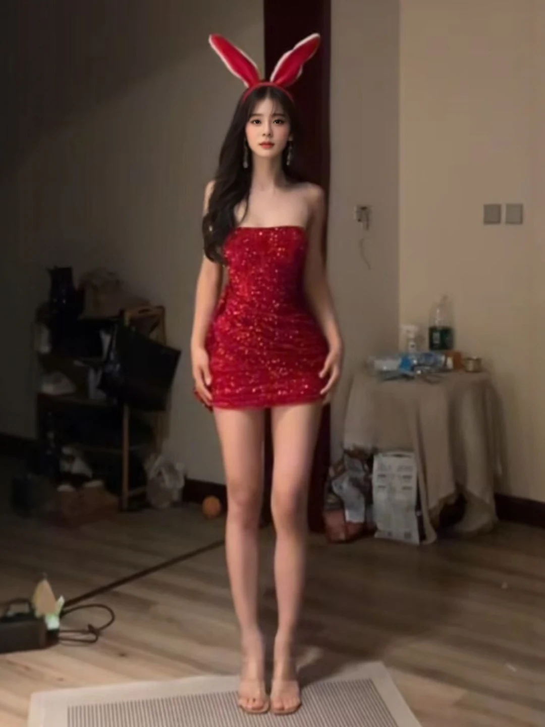 

Сексуальное красное облегающее нижнее белье Dr Cisas, модная уличная одежда, подходит для всех сезонов, женская мода Dr