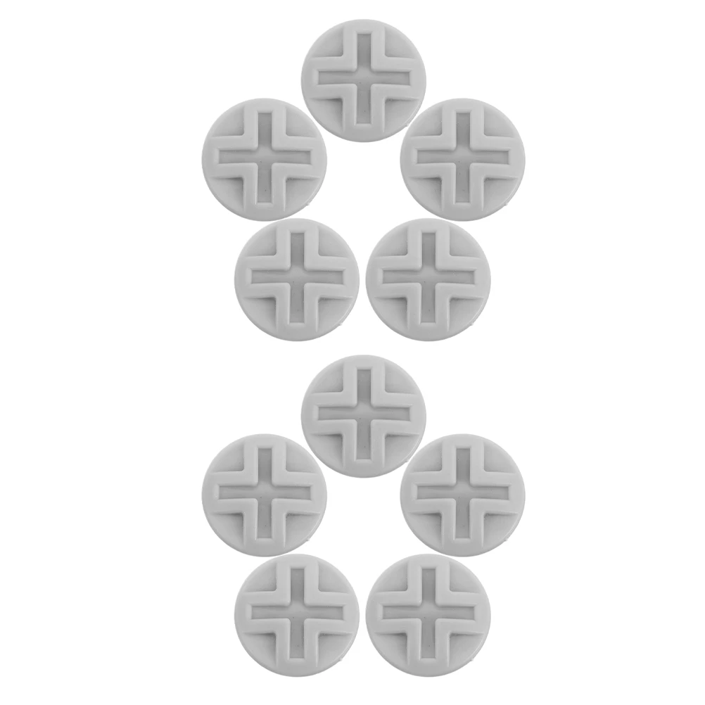 

10pcs Screw Cap Secure Locking Weather Resistant Universal Fit Plastic Screw Cover Toddler Play Slide Accessory