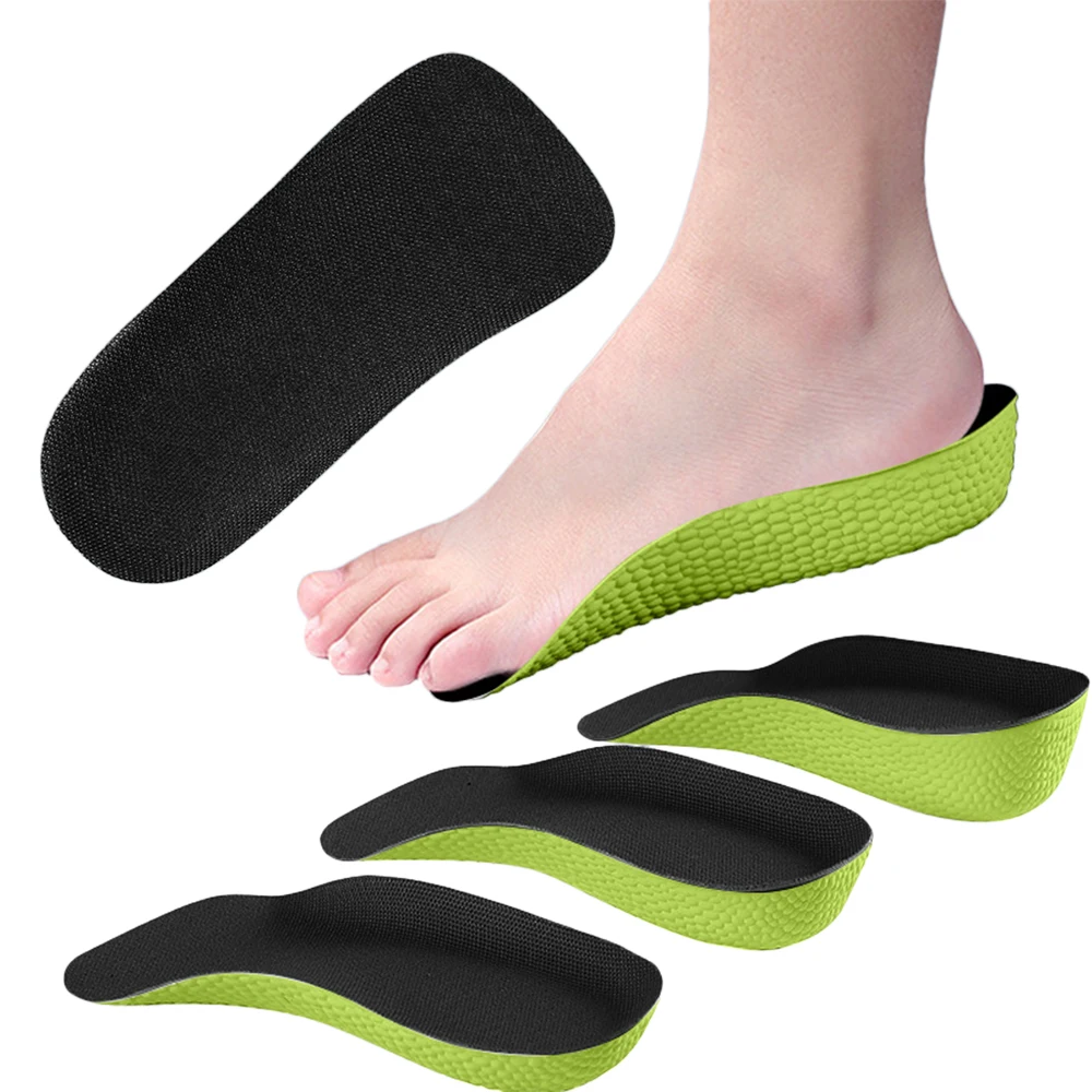 1.5-3.5CM Invisible Height Increasing Insole Orthopedic Arch Support Insole Soft Elastic Light Weight for Men Women Shoes Pads image 6