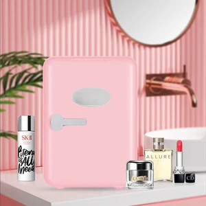 Mini portable refrigerator, 110V, 220V, 4L, refrigerator, drinks, drink cans, samll freezer for home, kitchen, house 10 Main Sales Kitchen Refrigerator - №6