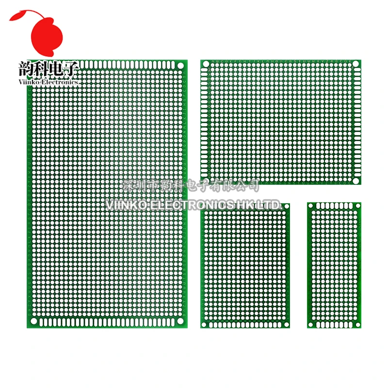 2X8 3X7 4X6 5X7 6X8 7X9 7X10 8X12 9X15cm Double Side Prototype Diy Universal Printed Circuit PCB Board Protoboard 4*6 6*8 5*7