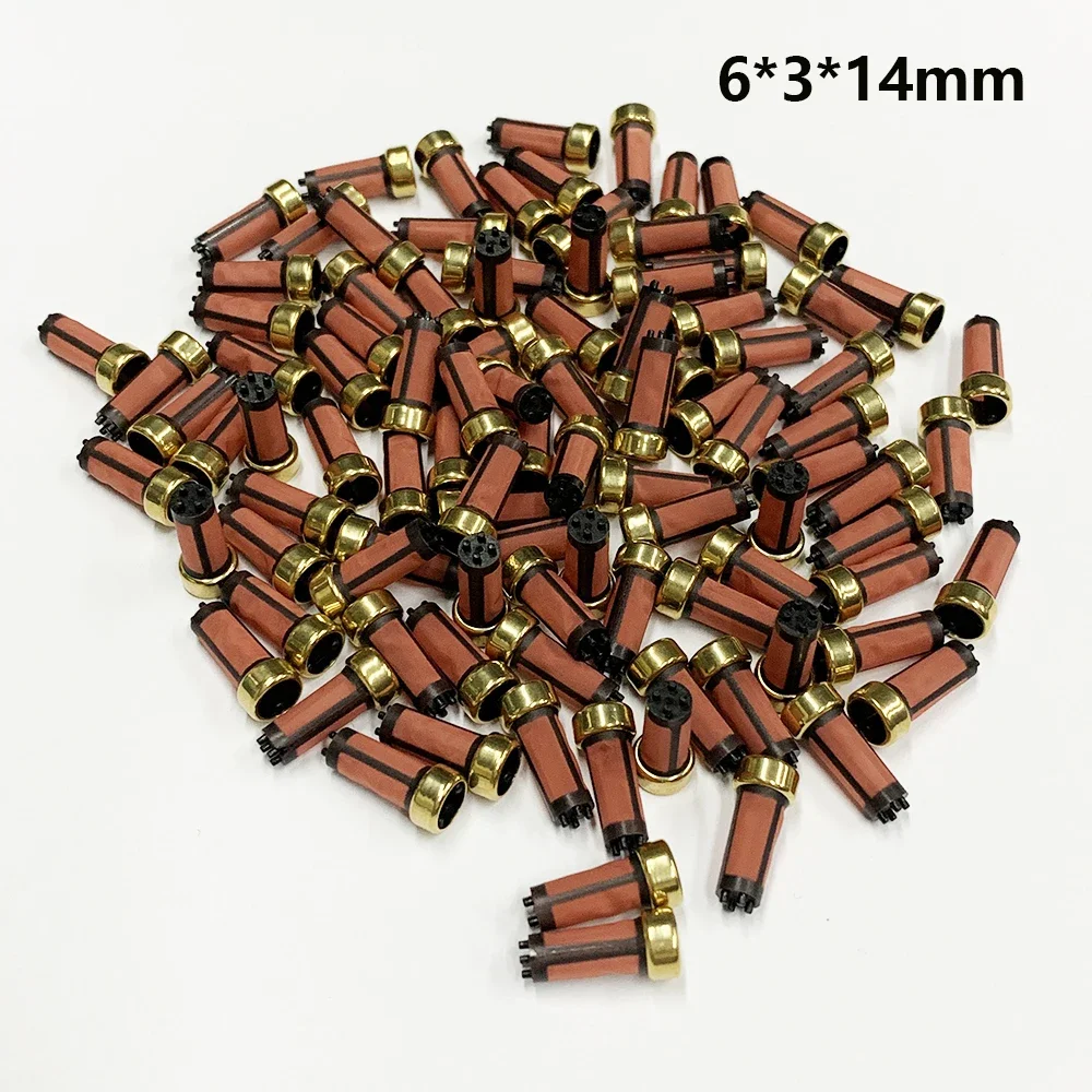 Wholesale 200pcs OEM MD619962 Fuel Injector Micro Filter 6*3*14mm for Nissan Pathfinder 3.5L Repair kit FL-11003-2