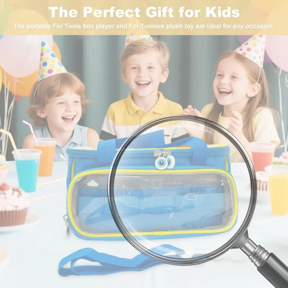 

Чехол для Toniebox 2 и стартового набора 1, стильная сумка для хранения фигурок Tonies, наушников и аксессуаров Tonies