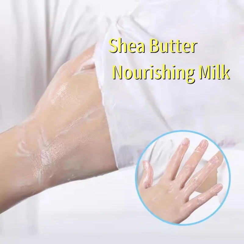 Shea Butter Milk Nourishing Repair Niacinamide Hand Mask Anti-Crack Wrinkle Removal Hand Cream Repair Hand Anti-drying Care