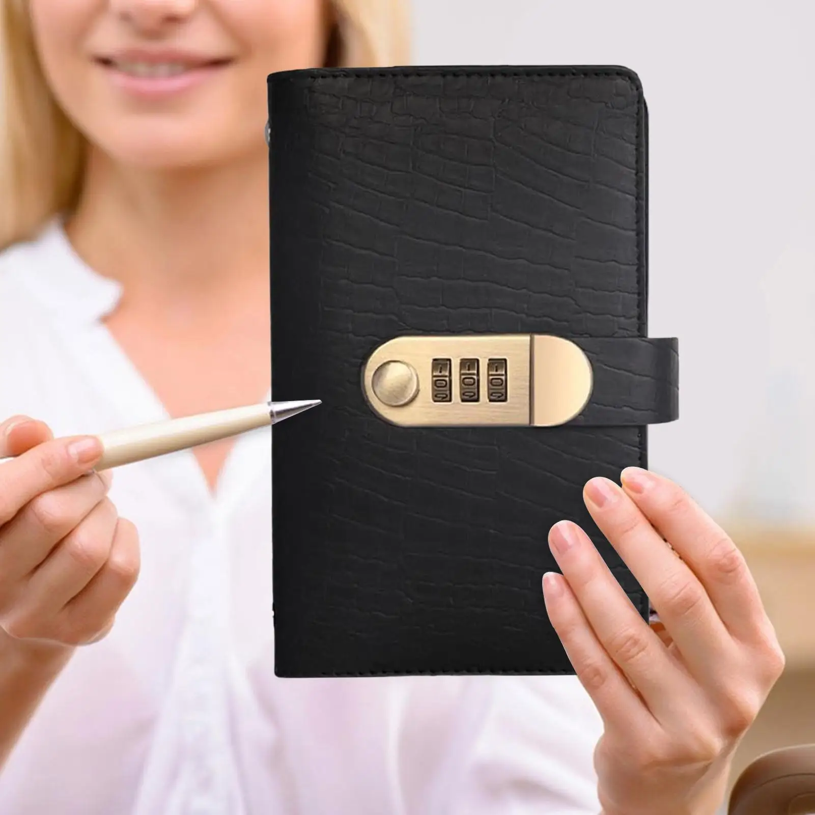 Cash Saving Money Challenge Book with Password Lock  - 100 Pages Vintage Budget Planner & Password Journal for Money Savings image 2