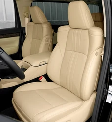 Custom Fit Car Seat Covers for 2015-2022 Toyota Alphard 30 40 Series Vellfire 7 8 Seats Full Set Front Middle and Rear Seats