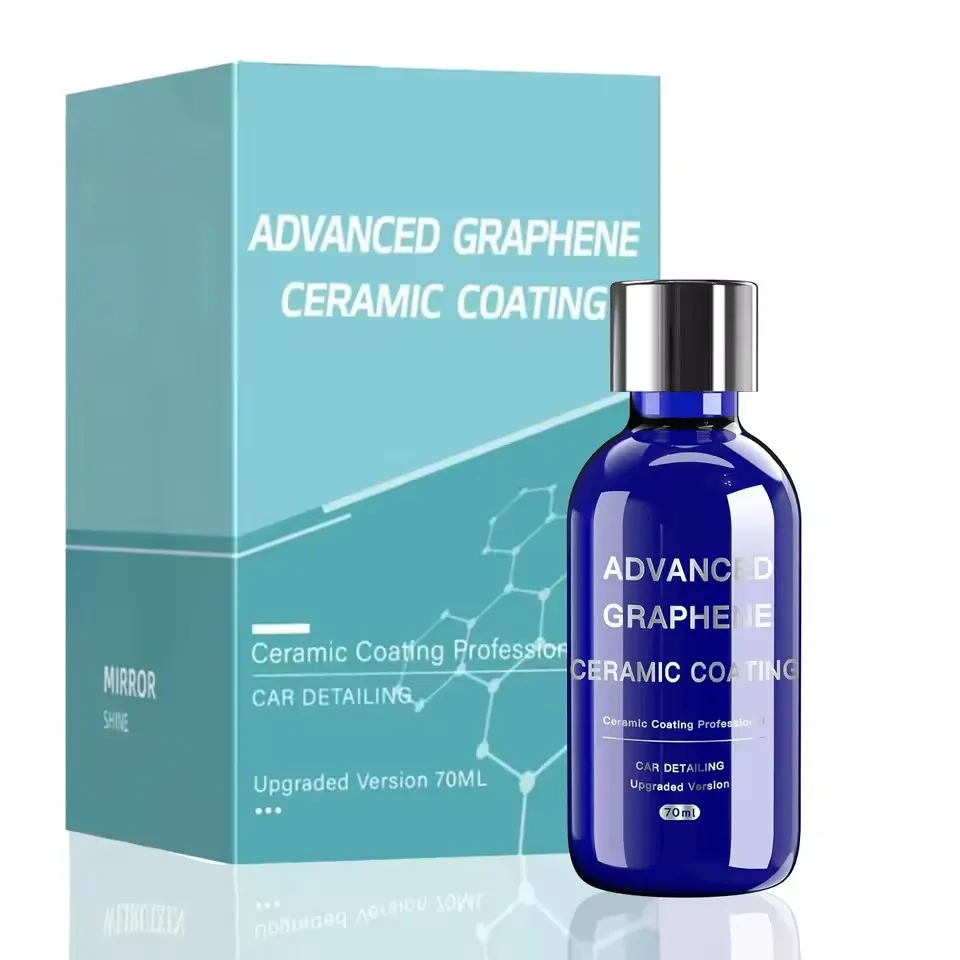 

2025 70 мл 20H усовершенствованное графеновое керамическое покрытие для автомобилей Utlizes технология отслеживания УФ-излучения ультра высокий блеск против царапин для автомобиля