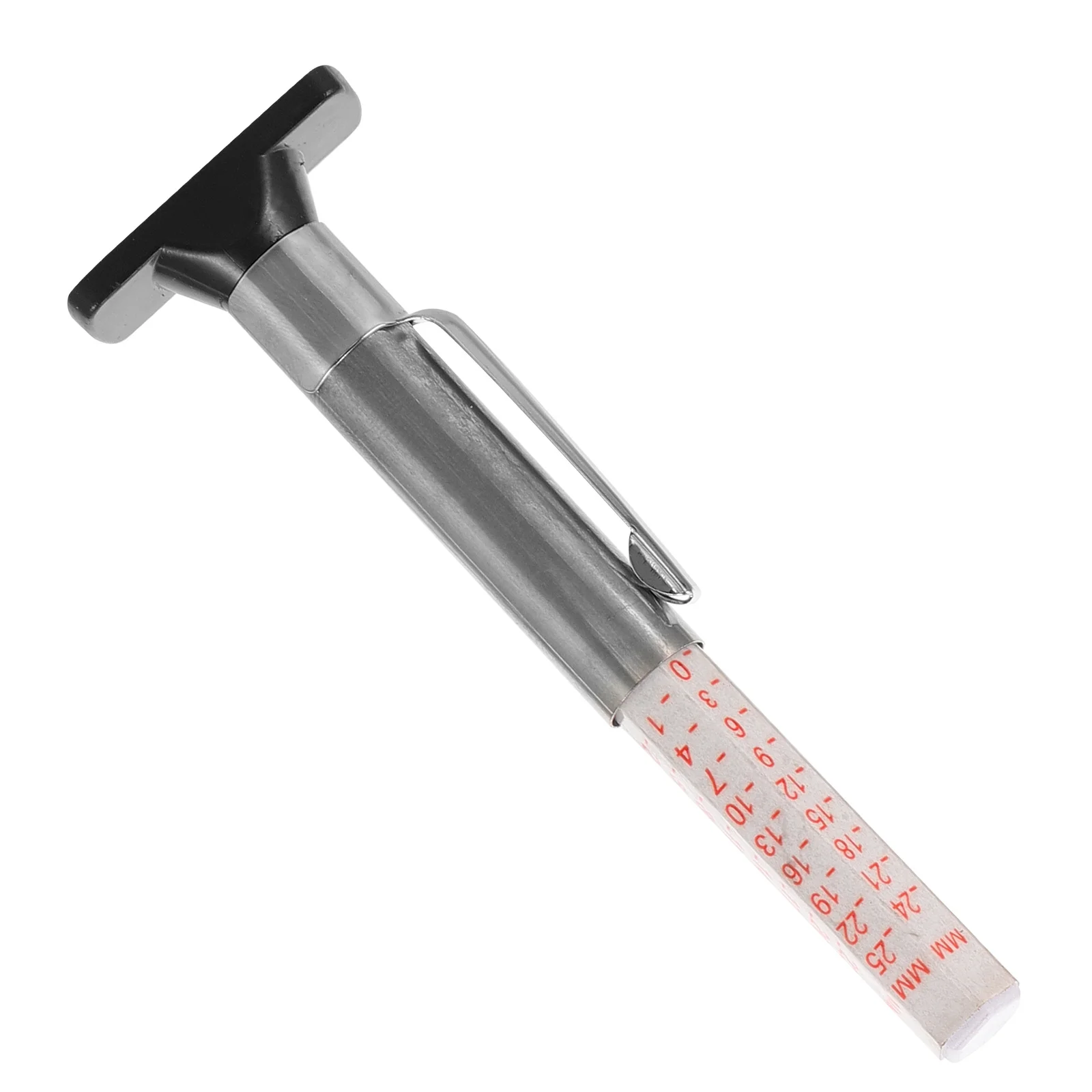 0-25 مللي متر أداة قياس عمق فقي الإطارات قياس دقيق متعدد الاستخدامات المركبات المحمولة دائم العملي قياس عمق الإطارات