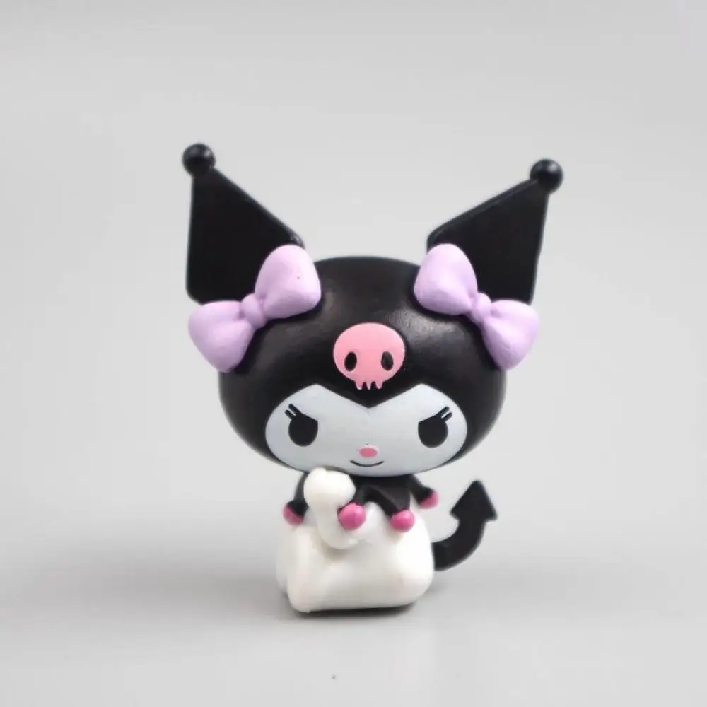 Melody 4Cm Kuromi Cinnamoroll Anime Figure Cute Doll Sanrio