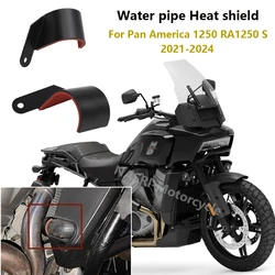 Water Pipe Heat Shield Cover Guard Motorcycle Accessories Black Kits For Harley Pan America 1250 RA1250 S 2021 2022 2023 2024