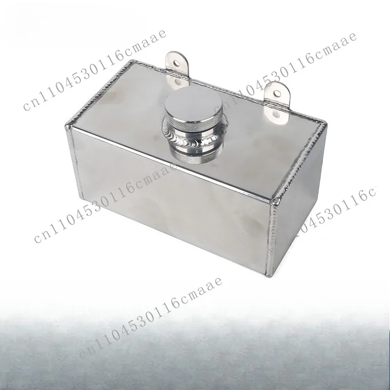 Auto Parts Modified Auxiliary Water Tank, Aluminum Alloy Auxiliary Water Pot,  Heat Dissipation Breathable , Defoaming Pot 2L