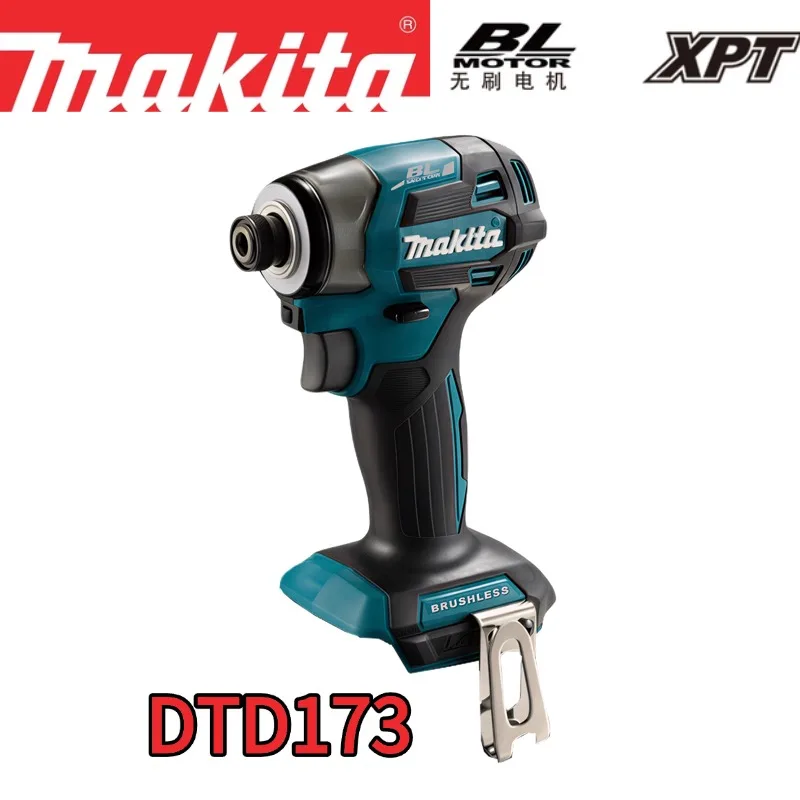 Makita DTD173 18V LXT borstelloze draadloze slagschroevendraaier Elektrische schroevendraaier met hoog koppel Multifunctioneel elektrisch gereedschap voor houtbewerking
