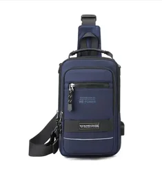 Men Small Sling Backpack Cross Body Shoulder Chest Bags Anti-theft Travel Motorcycle Rider Waterproof Oxford Male Messenger Bags