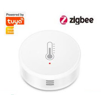 Tuya Smart WIFI Zigbee  Temperature&Humidity Alarm  Sensor For Home Security Alarm System