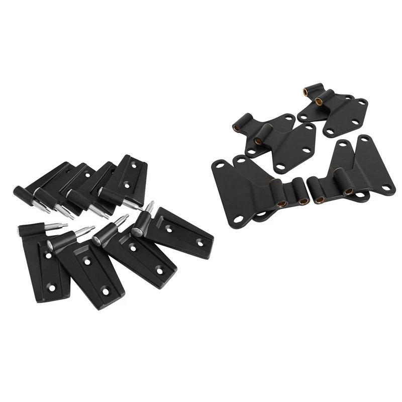 

1Set/16Pcs Car Body Door Hinge Kit For Jeep Wrangler JK 2007-2018 Front Rear Door Side Hinge Cover Trim Accessories