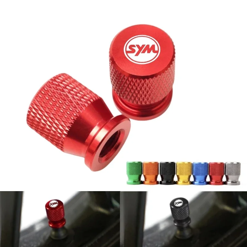 2 SZTUK Kołpaki pokrywy zaworów opon Akcesoria do SYM Maxsym 400I 600I TL500 TL508 Jetx Jet X 125 150 Fiddle 2 3 4