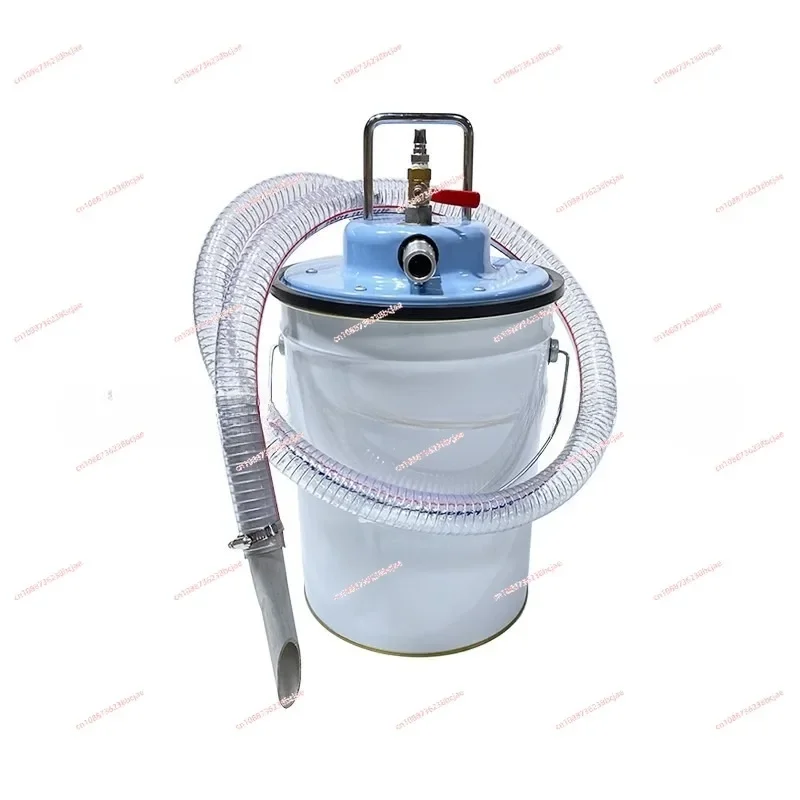 Pneumatic Vacuum Cleaner Industrial dust removal cleaning strong cyclone dust collection bucket rack