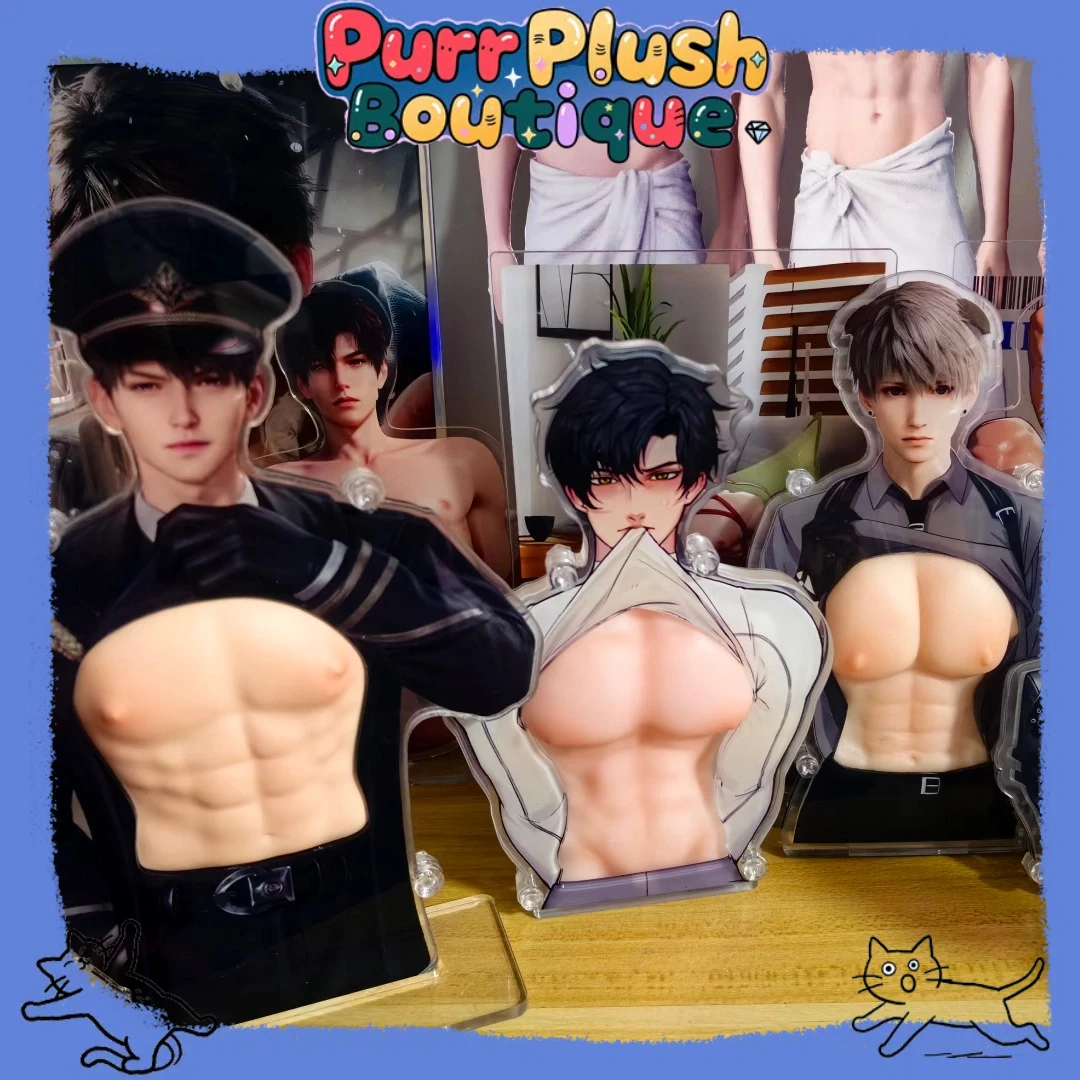 Love And Deepspace Pectoral Pinch Squeeze Silicone Game Rafayel Zayne Xavier Sylus Caleb Key Chain Pendant Cosplay Fans Gift