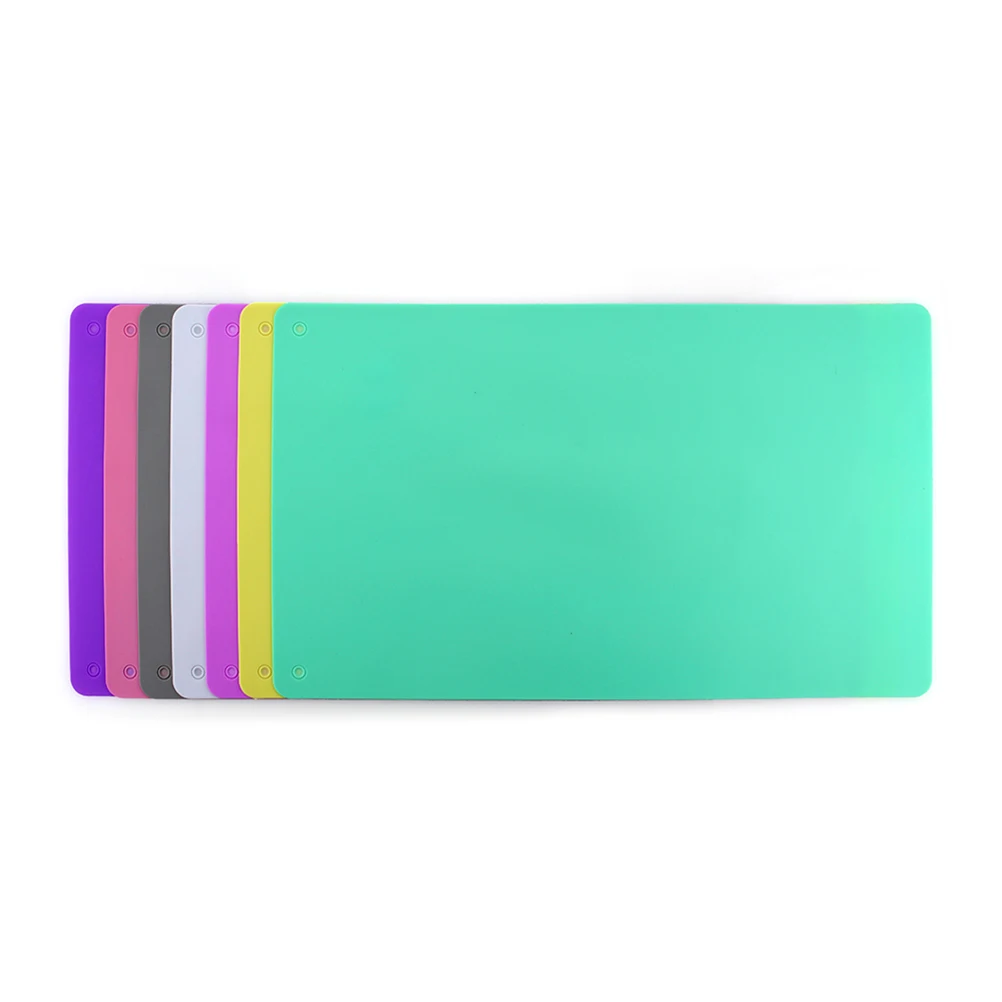 

3pcs Baking Mat Silicone Non-Stick Dough Rolling Pastry Mat Easy Clean Heat Insulation Large Size Kitchen Tool Gift