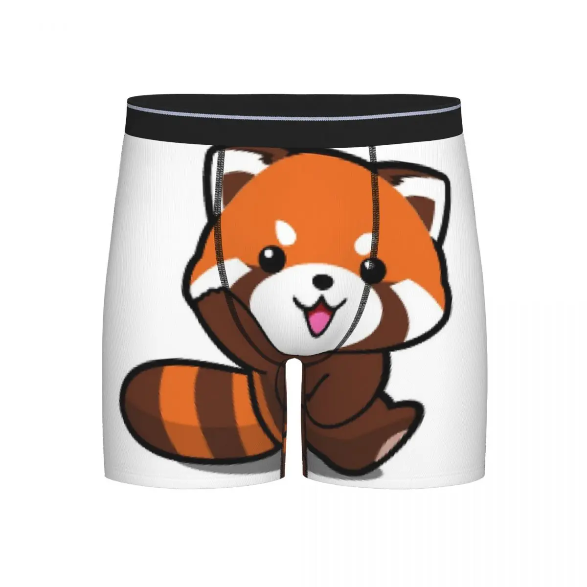 

Long Boxer Underpants Shorts Red Panda Animal Panties Men's Soft Underwear for Homme Man Boyfriend Gift