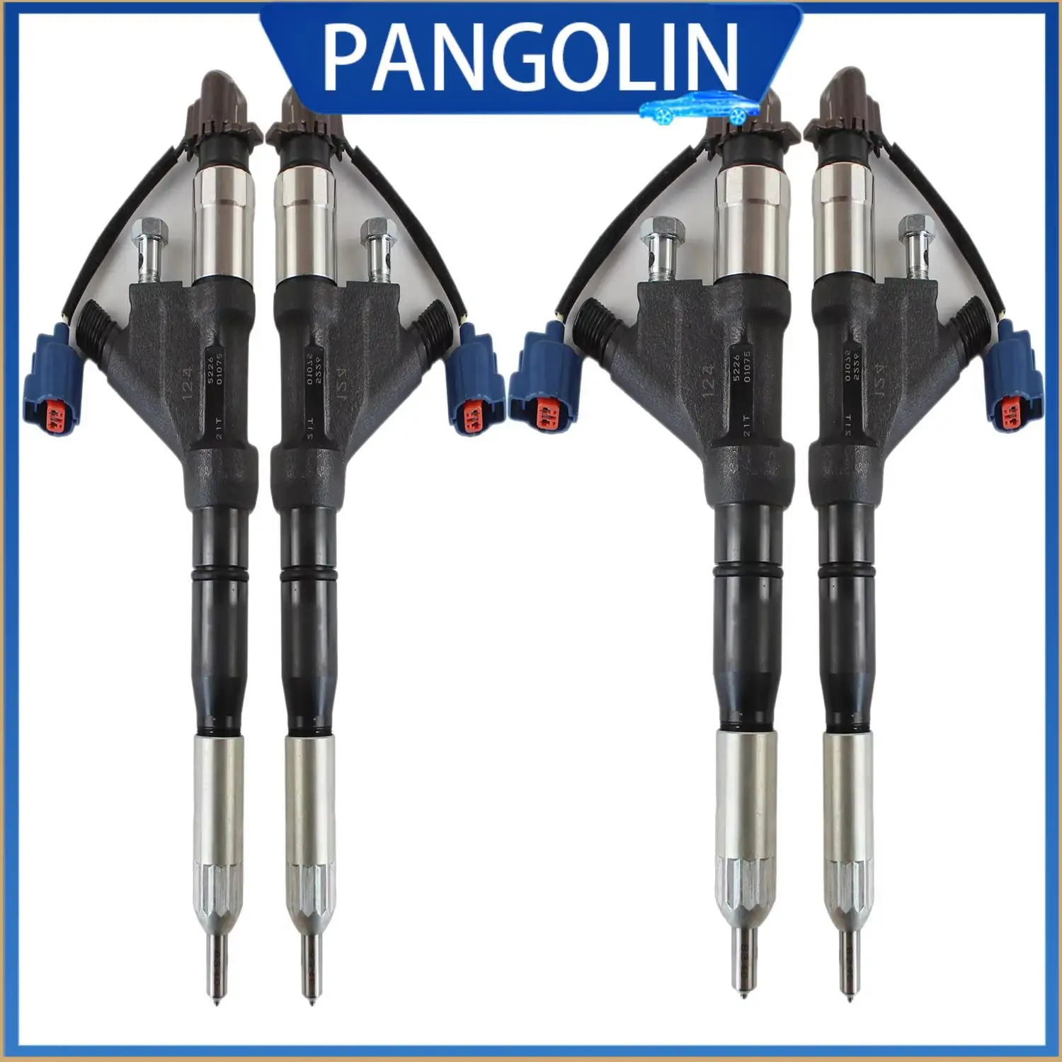 

Топливная форсунка Common Rail, 4 шт., для грузовиков Denso Hino P13C E13C 12,9 л, 700, 23670-E0340, 23670-E0341, послепродажное восстановление