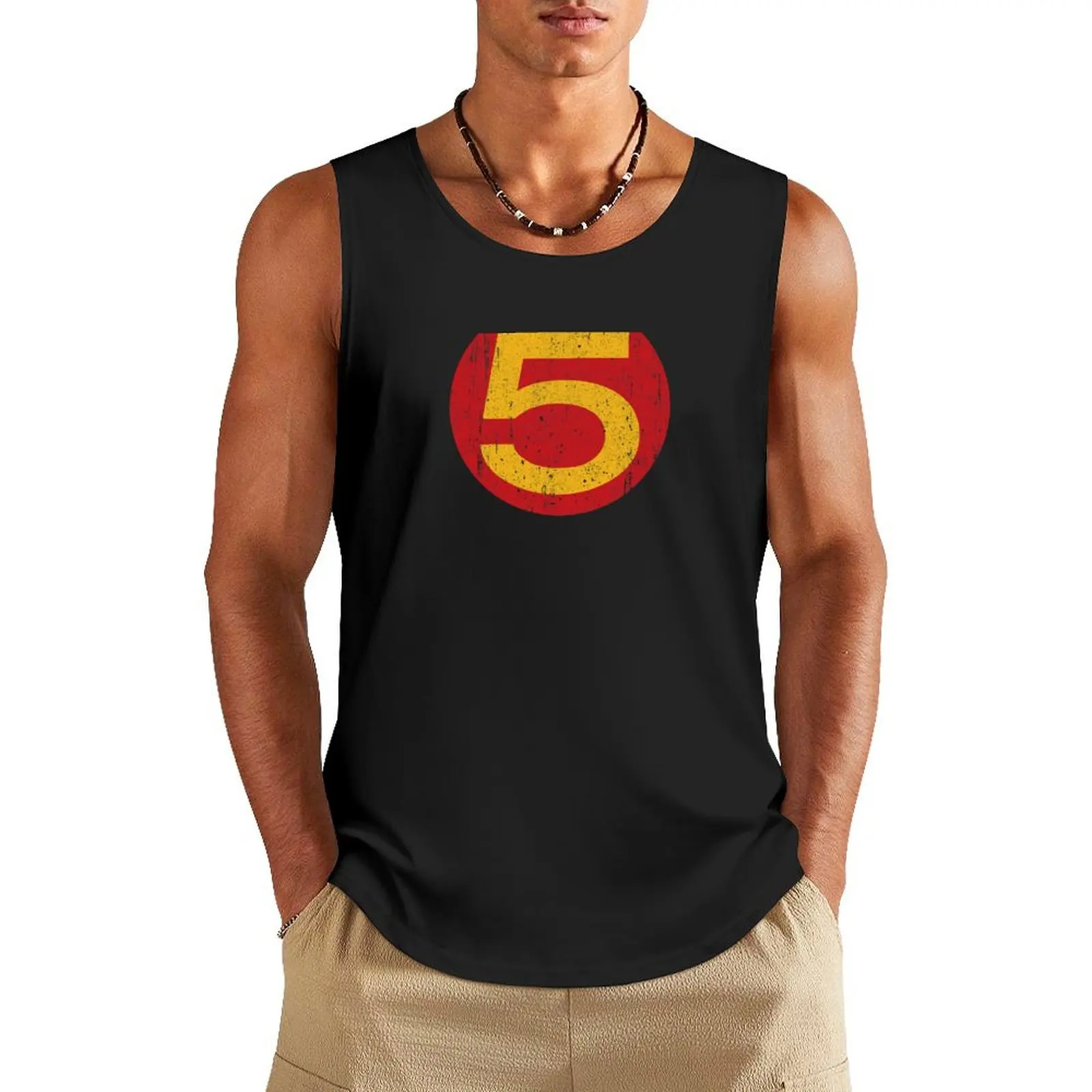 

Mach 5 Tank Top T-shirt man sleeveless vest men bodybuilding men clothes