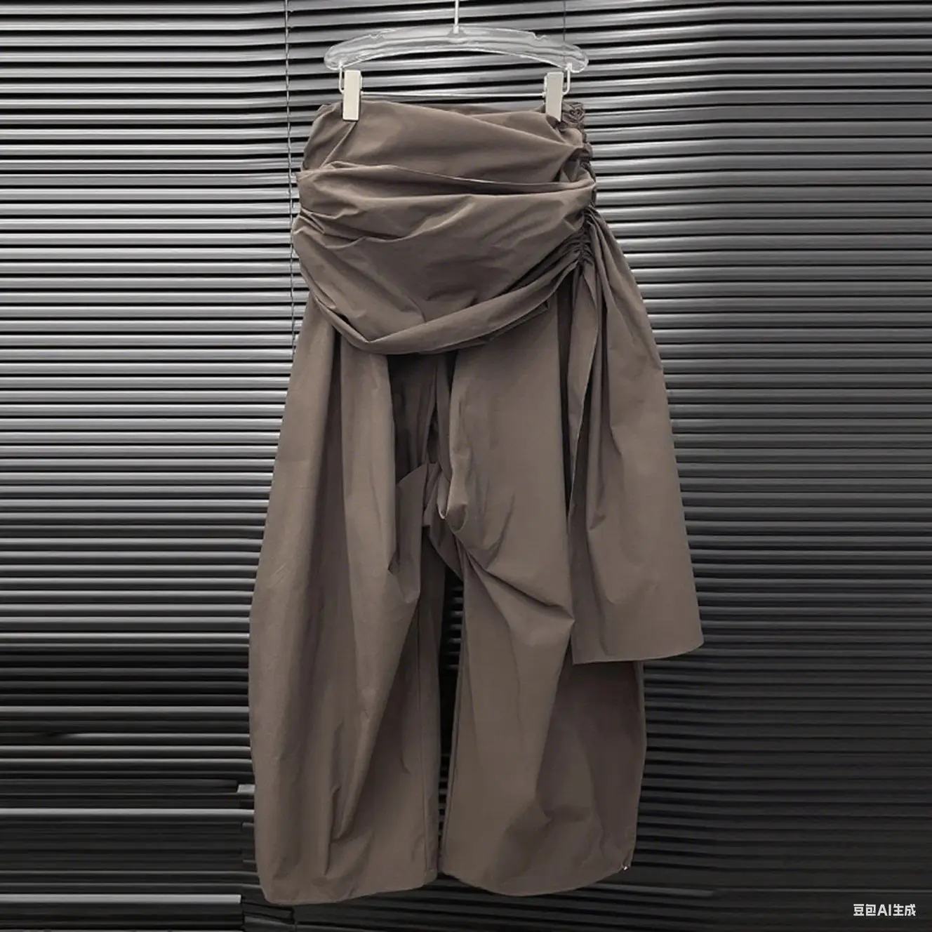 SuperAen Korean Style 2025 Summer New Design Women's Spliced Waist Folds Casual… - Image 3