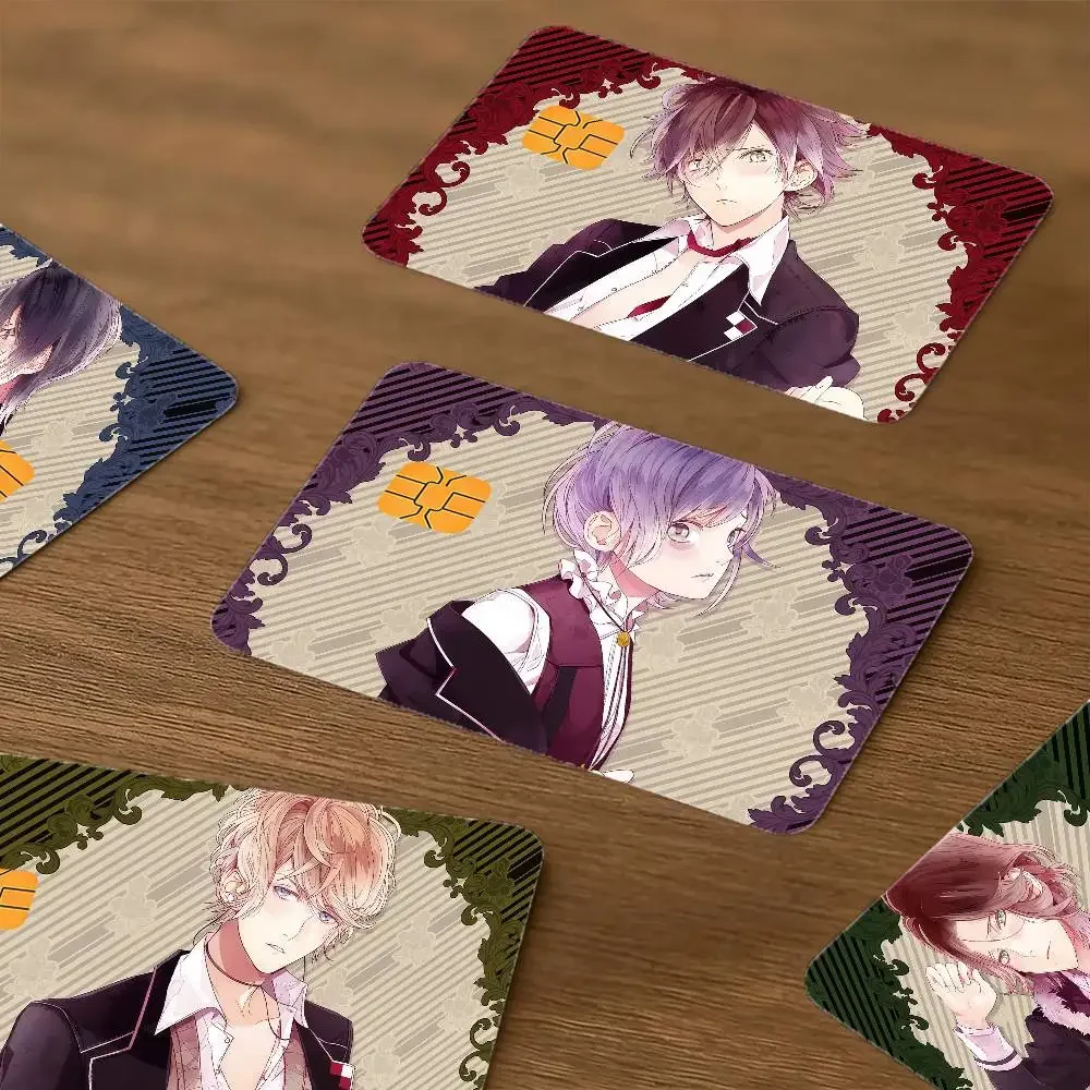 D-dIABOLIK Anime L-lOVERS Waterproof Skin Protector Stickers For Bank Cards Credit Cards Debit Cards Public Transport Cards