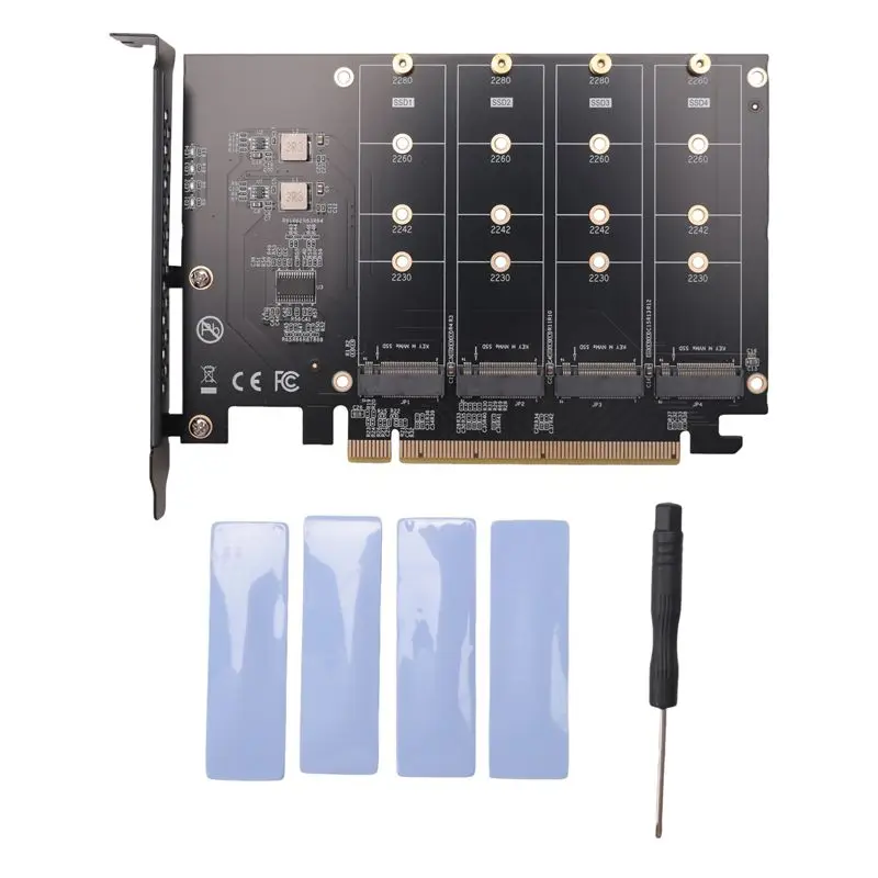 

Адаптер AEF7-PCIE к M.2 NVME Адаптер Nvme M.2 PCI 32 Гбит/с PCI-E Карта PCI X16 M Key SSD Компьютерная карта расширения Добавьте карты