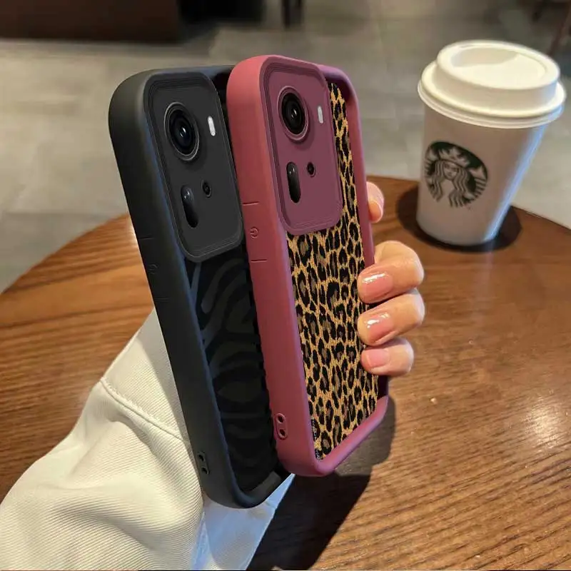 Reno11 Leopard Elegance Sky Eye Ladder Phone Case For OPPO Reno 11Pro 10ProPlus 10 9 9Pro 8T 8 8Pro 8Lite 8T 7 6Z 6 5 4 2Z Cover